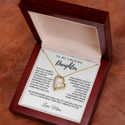 Daughter - From the moment I held you - Forever Love Necklace