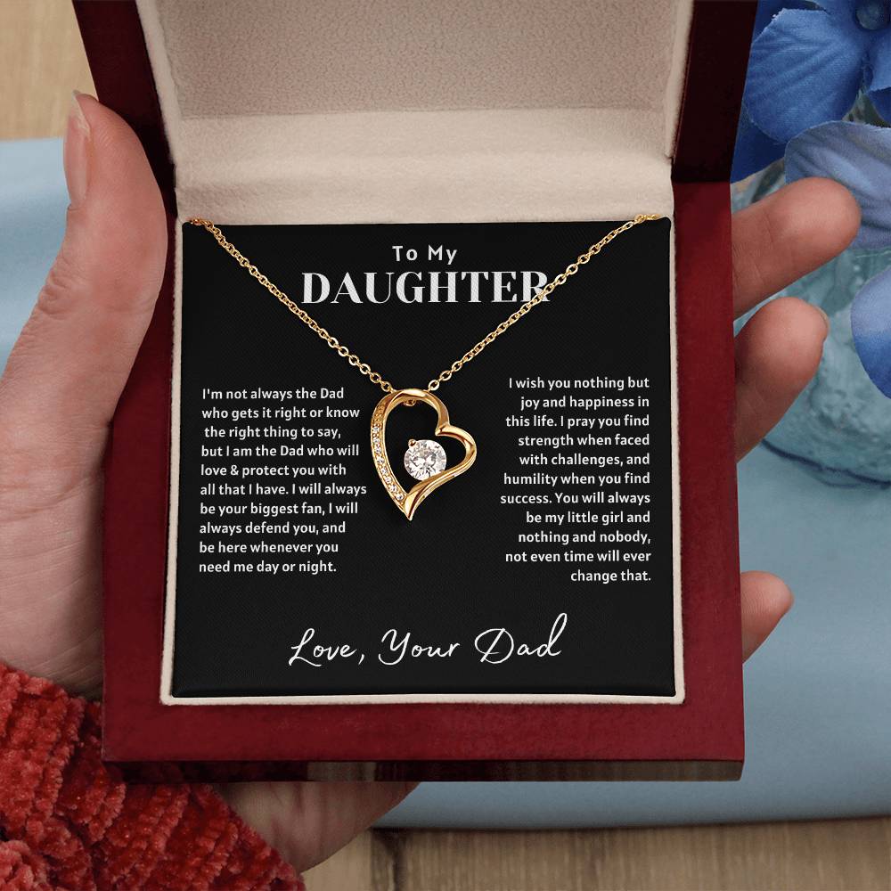 Daughter - I Wish You Nothing But Joy - Forever Love Necklace