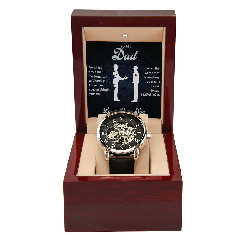 Dad - For All The Times - Men's Watch