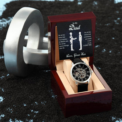 Dad - For All The Times - Men's Watch