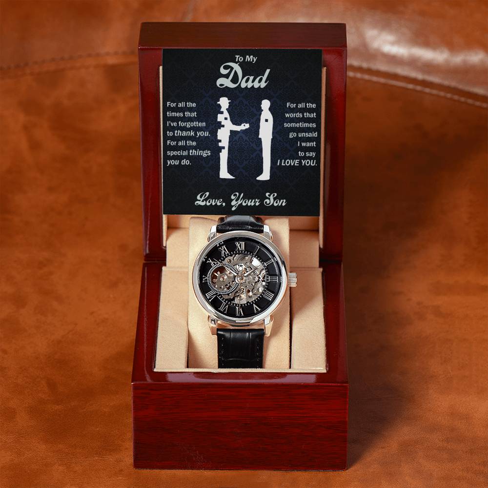 Dad - For All The Times - Men's Watch