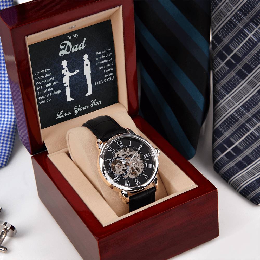 Dad - For All The Times - Men's Watch