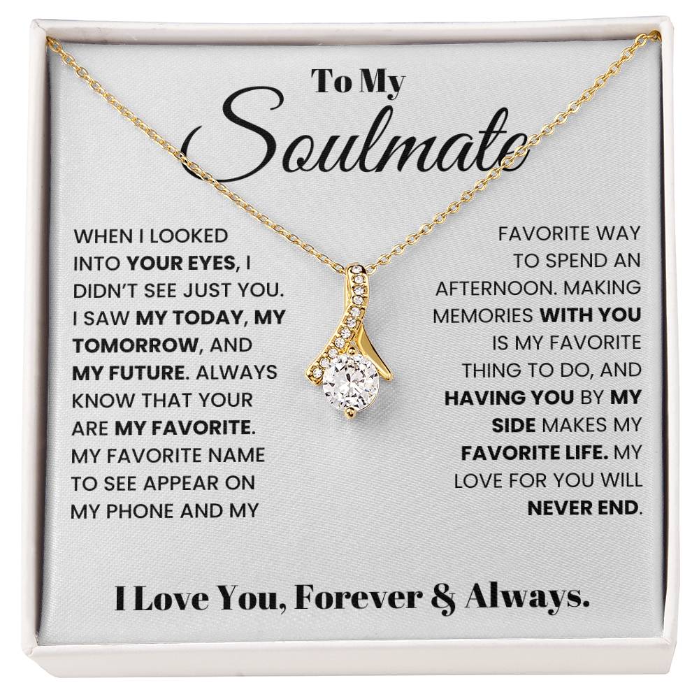 Soulmate - When I Looked Into Your Eyes - Alluring Beauty Necklace