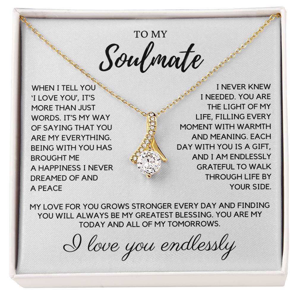 Soulmate - When I tell you I love you - Alluring Beauty Necklace