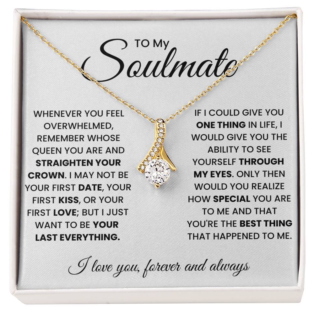 Soulmate - Whenever You Feel Overwhelmed - Alluring Beauty Necklace