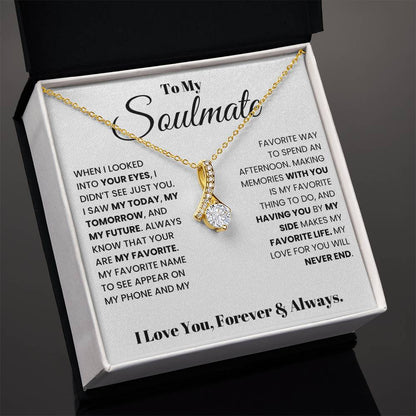 Soulmate - When I Looked Into Your Eyes - Alluring Beauty Necklace