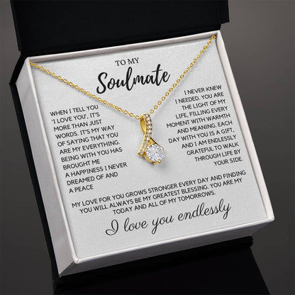 Soulmate - When I tell you I love you - Alluring Beauty Necklace