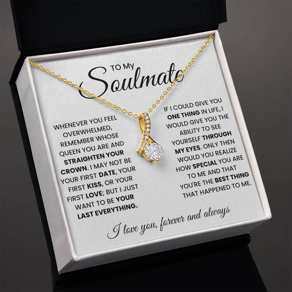 Soulmate - Whenever You Feel Overwhelmed - Alluring Beauty Necklace