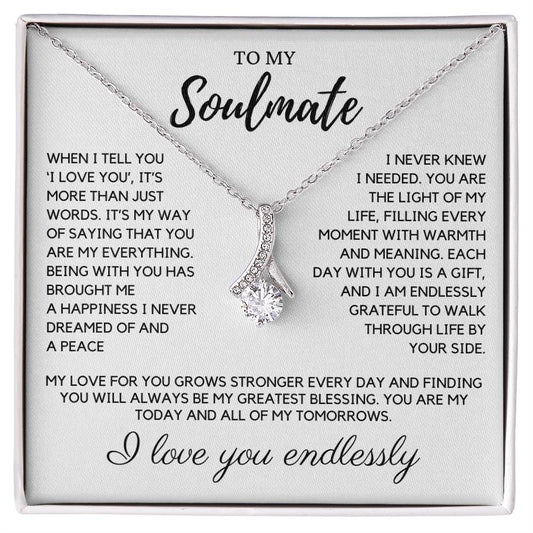 Soulmate - When I tell you I love you - Alluring Beauty Necklace