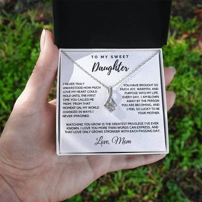 Daughter - From the moment I held you - Alluring Beauty Necklace