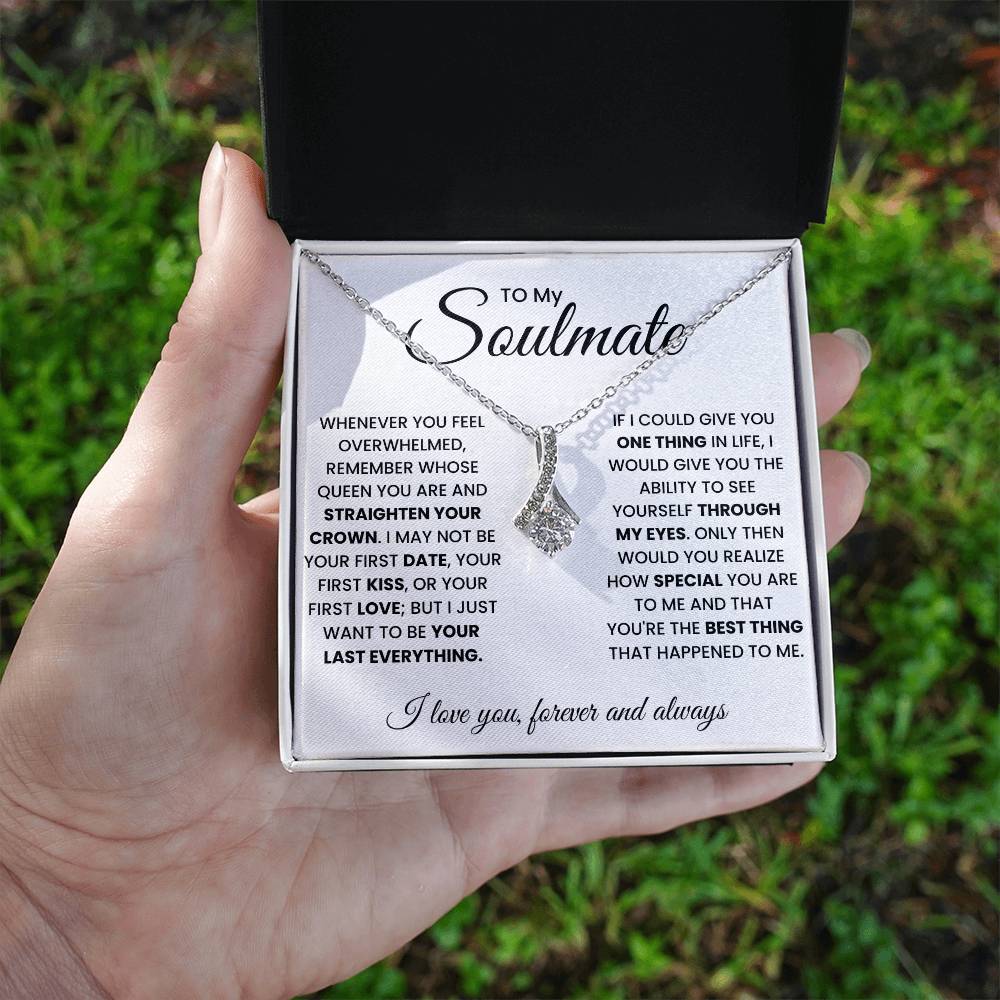 Soulmate - Whenever You Feel Overwhelmed - Alluring Beauty Necklace