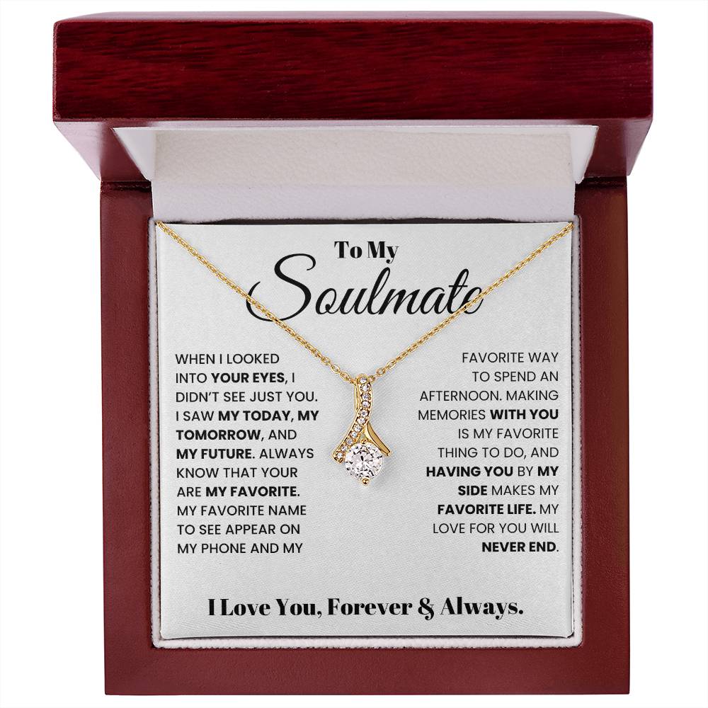 Soulmate - When I Looked Into Your Eyes - Alluring Beauty Necklace