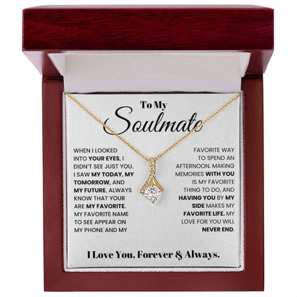 Soulmate - When I Looked Into Your Eyes - Alluring Beauty Necklace