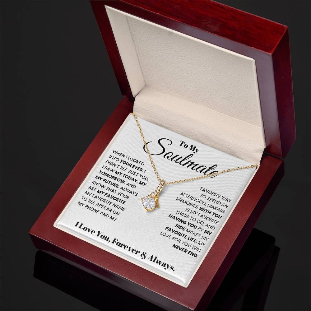 Soulmate - When I Looked Into Your Eyes - Alluring Beauty Necklace