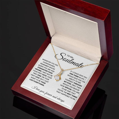 Soulmate - Whenever You Feel Overwhelmed - Alluring Beauty Necklace