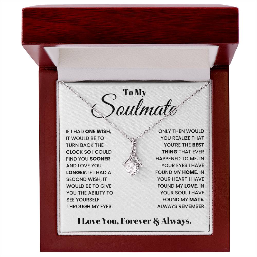 Soulmate - If I Had One Wish - Alluring Beauty Necklace