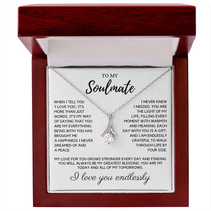 Soulmate - When I tell you I love you - Alluring Beauty Necklace