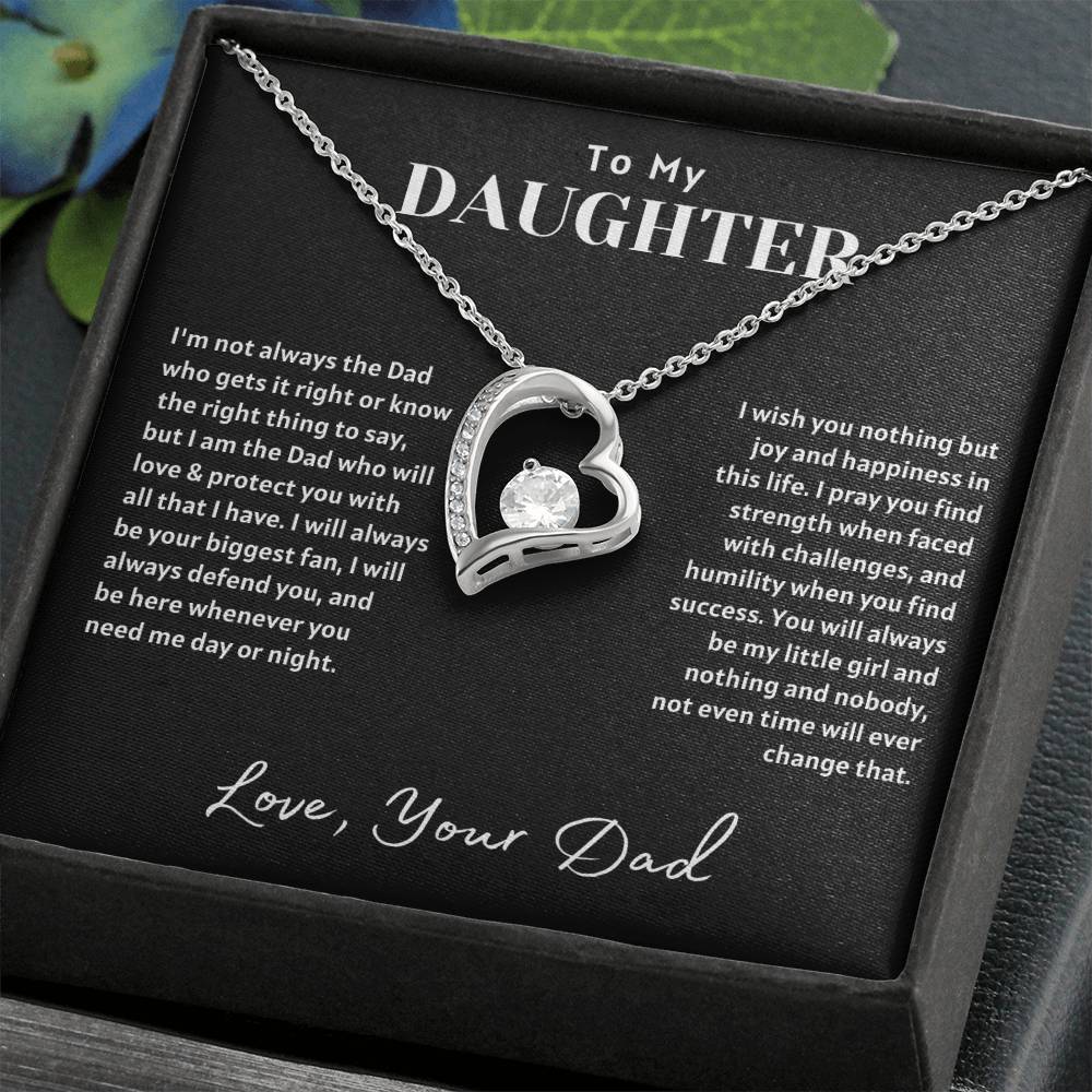 Daughter - I Wish You Nothing But Joy - Forever Love Necklace